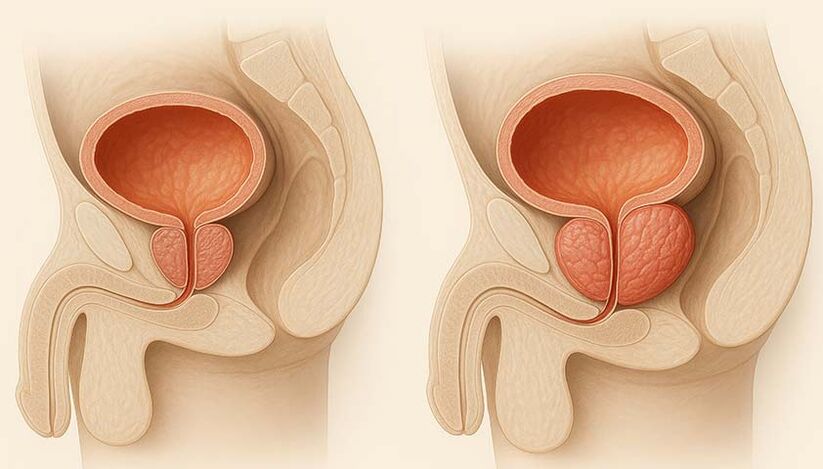 Ademunal prostatitisaren eta adenoma tratamenduan